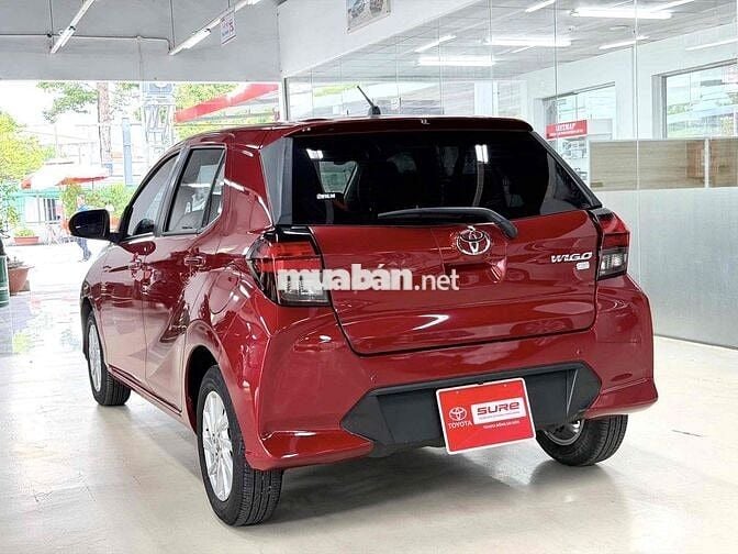 Toyota Wigo 1.2AT 2024 Số tự động Đỏ 37.000 km
