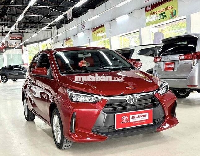 Toyota Wigo 1.2AT 2024 Số tự động Đỏ 37.000 km