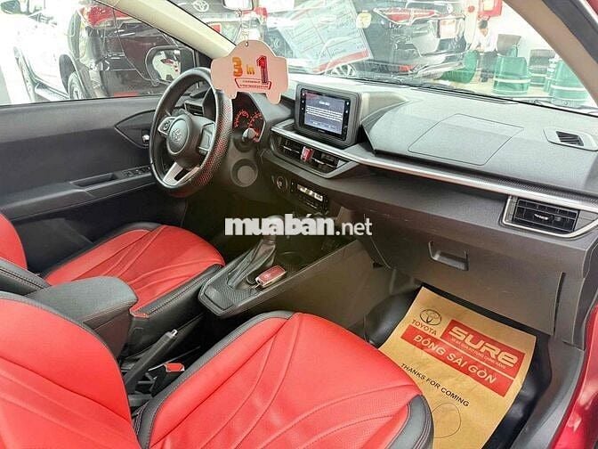 Toyota Wigo 1.2AT 2024 Số tự động Đỏ 37.000 km