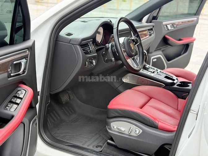 BÁN XE PORSCHE MACAN SẢN XUẤT 2021, MÀU TRẮNG + NỘI THẤT ĐỎ