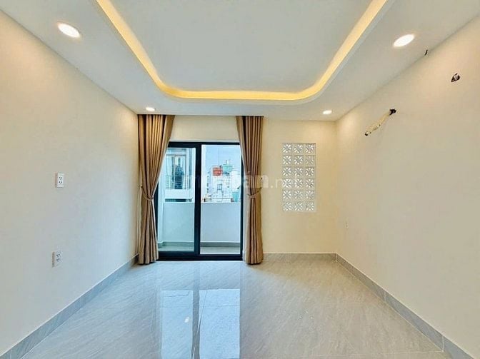 Hạ giá bán nhanh. Nhà 50.4m² Nguyễn Thị Nhuần, Q12 xây 4 tầng. Hẻm oto