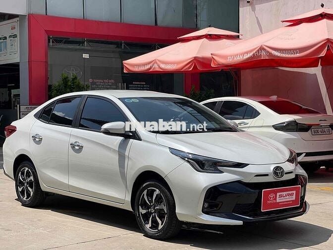 🌹Toyota Vios G 2024 🌹Trắng Ngọc Trai 3.400KM