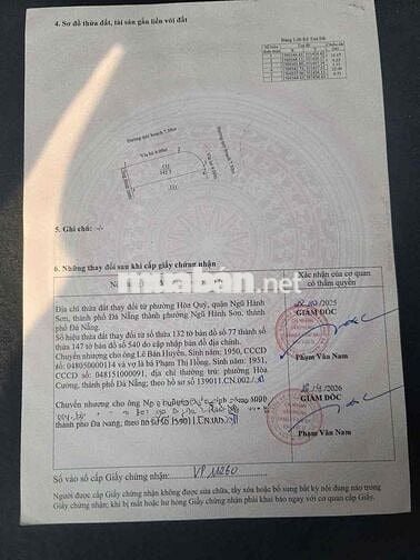 2 lô góc Trung hoà 1 Đường 7m5 Villa Võ Chí Công Cầu Khuê Đông