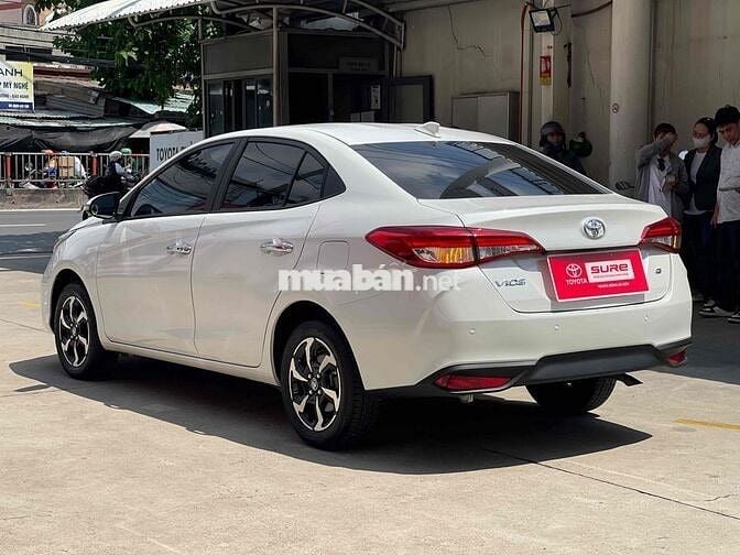 🌹Toyota Vios G 2024 🌹Trắng Ngọc Trai 3.400KM
