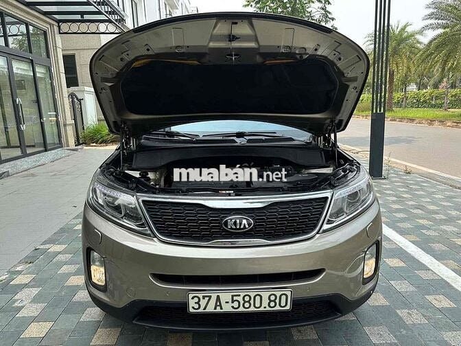 Kia Sorento 2015 2.4L Vàng cát 12 vạn km