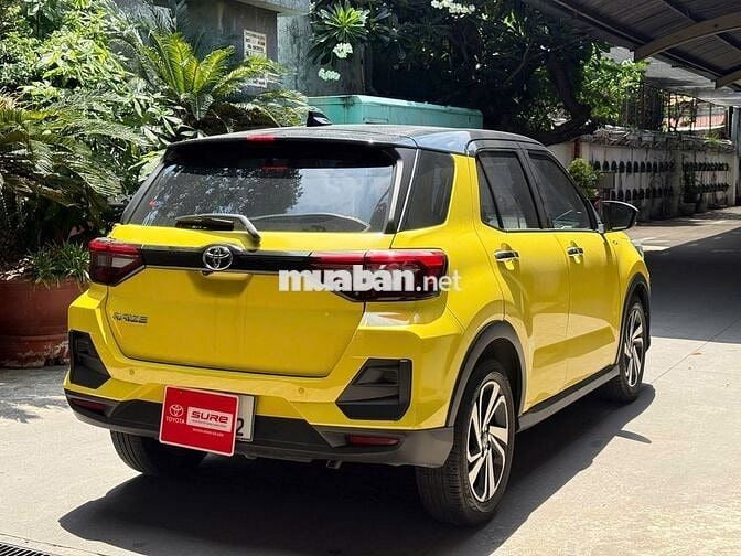 5 Chỗ, Gầm cao - RAIZE 1.0 CVT 2024. GIÁ TL, BANK