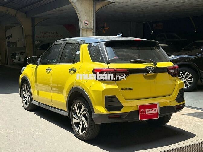 5 Chỗ, Gầm cao - RAIZE 1.0 CVT 2024. GIÁ TL, BANK