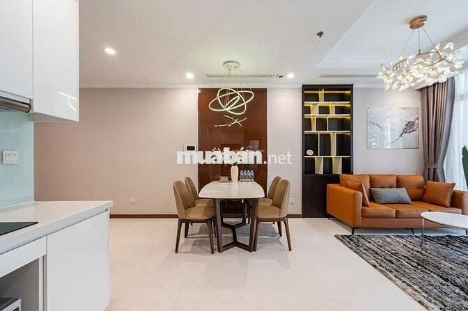 Cho thuê căn hộ 2PN toà P5, 77m2, NTCB, giá 22 triệu, đang trống