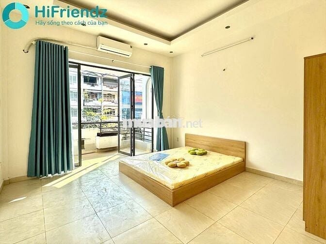 Cho thuê căn hộ một phòng ngủ tách bếp có ban công 6,5tr/ tháng Q8