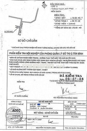 Chính chủ cần bán nhà mặt tiền Đất Thánh Quận Tân Bình 72m