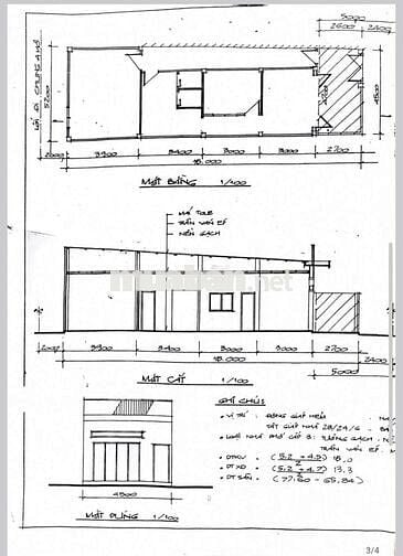 Chính chủ cần bán nhà mặt tiền Đất Thánh Quận Tân Bình 72m
