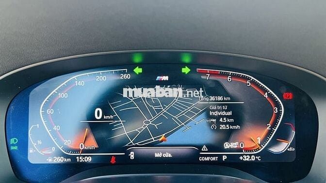 BMW 520i M Sport 2022 Đen 36.000 Km