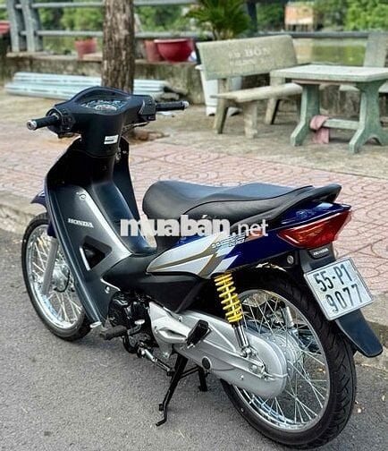 Honda Wave S Xanh Bạc Đã dọn mới