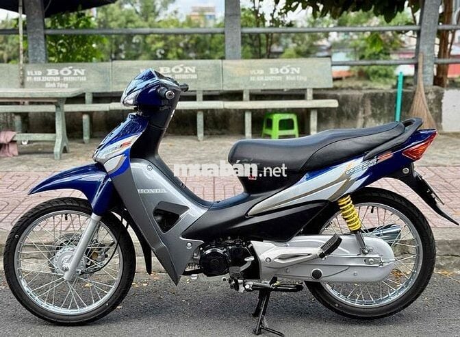 Honda Wave S Xanh Bạc Đã dọn mới