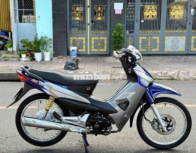 Honda Wave S Xanh Bạc Đã dọn mới