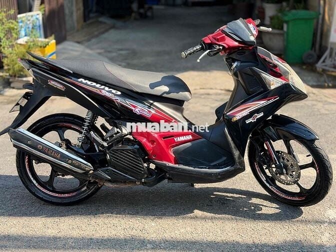 Yamaha Nouvo 5 2013 Phun xăng điện tử Đỏ, Đen
