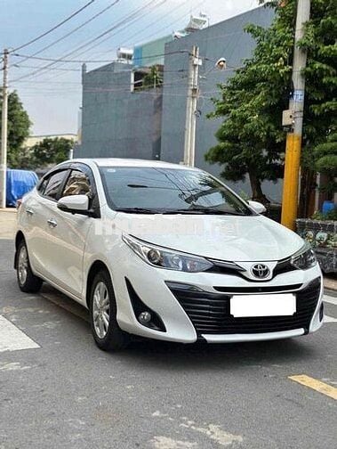 Toyota Vios G 2019 Số tự động 48.000 km Trắng