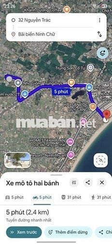 ĐẤT VEN BIỂN NINH CHỬ (CÁCH BÃI BIỂN 5P)
