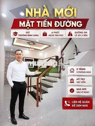 Bán nhà mặt tiền đường 9m(lề 2m) 48m2, Trường Tiểu Học , Ao Lắng, Aeon