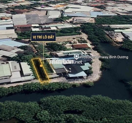 Đất nền view rạch Thủ ngữ - chánh nghĩa - Bình Dương