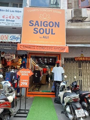 Cho thuê NC nhà MT số 251 Đề Thám, P.PNL, Q.1, TPHCM, khu Tây.