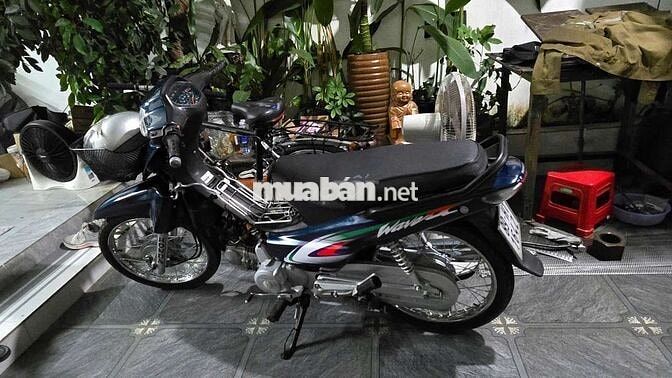 Honda Wave Anpha 2004 Xanh đen