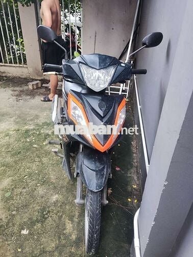 SYM Galaxy Đen Xăng Số