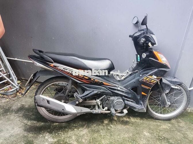 SYM Galaxy Đen Xăng Số