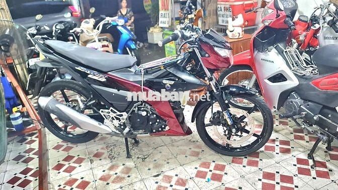 Suzuki Satria 150 2019 Đỏ đen Nhập khẩu