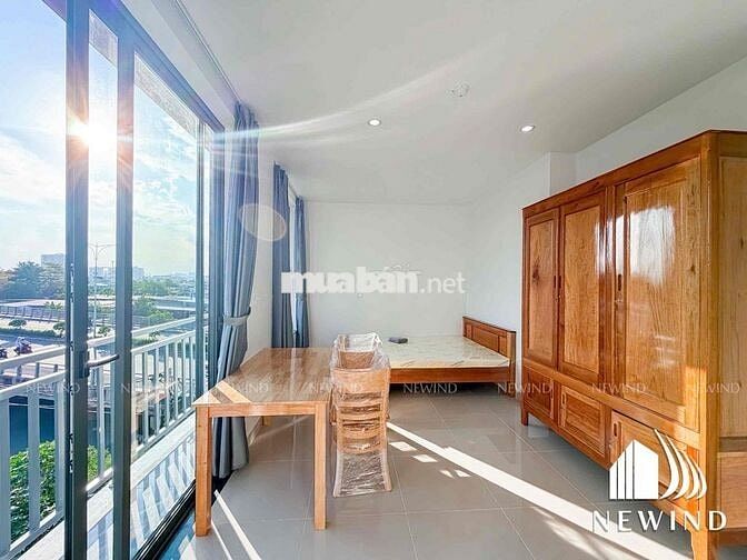 STUDIO BANCON MỚI XÂY THOÁNG MÁT FULL NỘI THẤT GẦN LOTTEMART