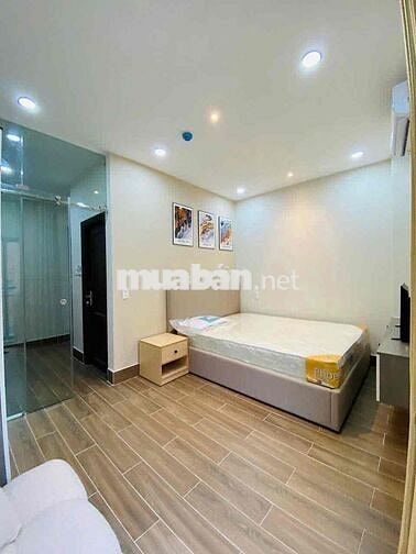 PHÒNG FULL NỘI THẤT TRẦN BÌNH TRỌNG, MÁY GẶT RIÊNG, CỬA SỔ LỚN, PHÒNG