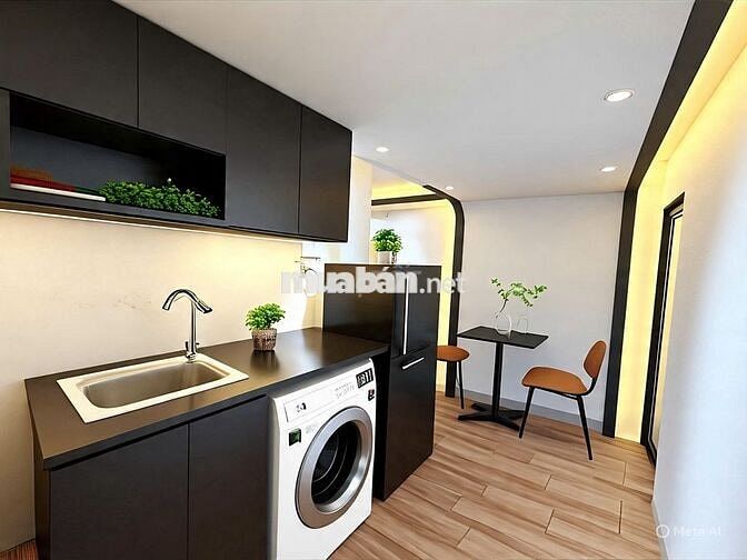 Căn hộ 1PN tách bếp 40 m²- Full nội thất Trung tâm Bình Thạnh