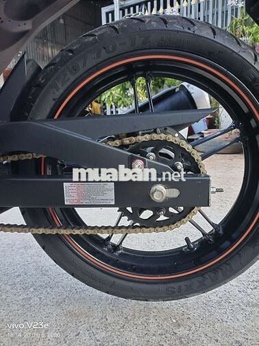Yamaha Exciter 150 Xám đen cam 17.000km