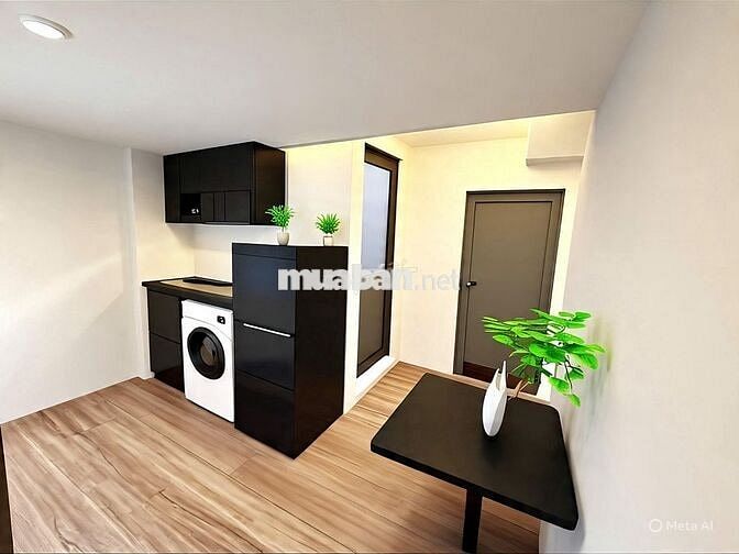Căn hộ 1PN tách bếp 40 m²- Full nội thất Trung tâm Bình Thạnh