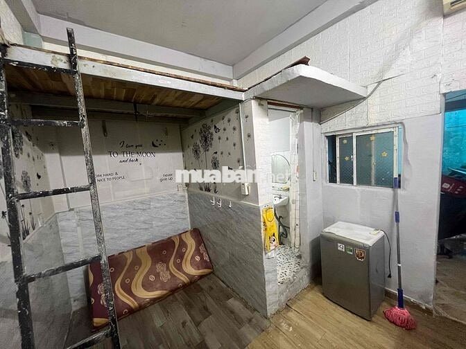 cho thuê phòng tầng trệt có gác Phùng Văn Cung
