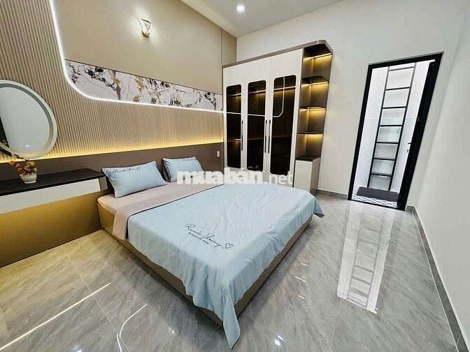HẺM XE TẢI 8m - KINH DOANH NGUYỄN VĂN CÔNG - 4 Tầng - 60m2 - NHỈNH 8T.