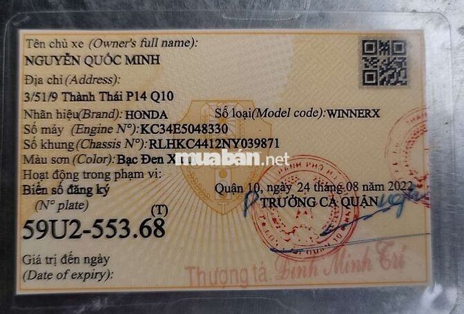 Honda Winner X V3 2022 Bạc Côn tay