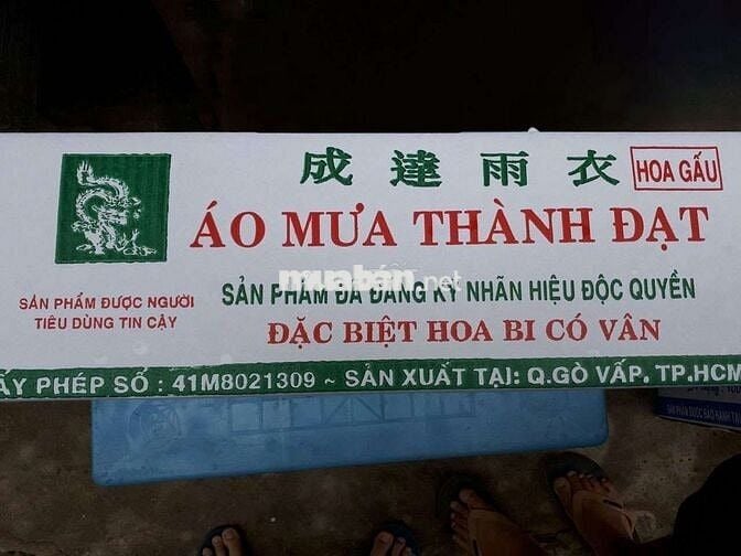 Cơ sở sản xuất áo mưa cần tuyển LĐPT