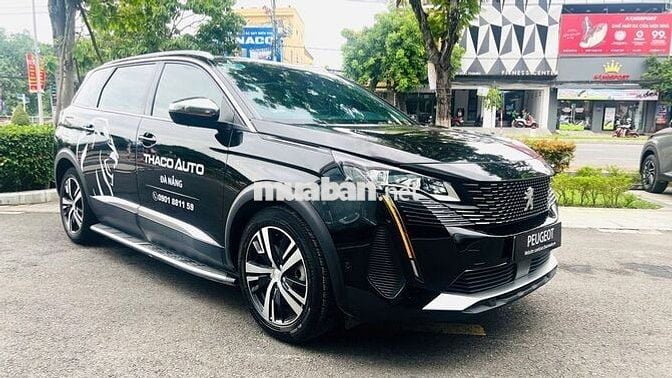 Peugeot 5008 1.6 Premium 2022 Đen 20.000 Km