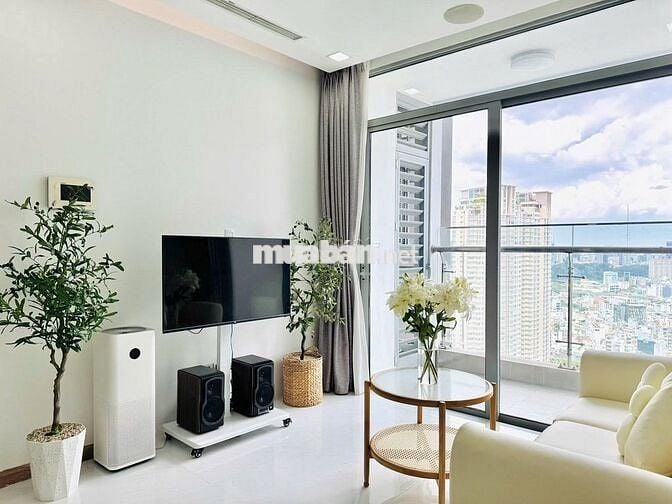 Cho thuê 2PN toà P6, 74m2, Full nội thất, View thoáng, Giá chỉ 24tr 