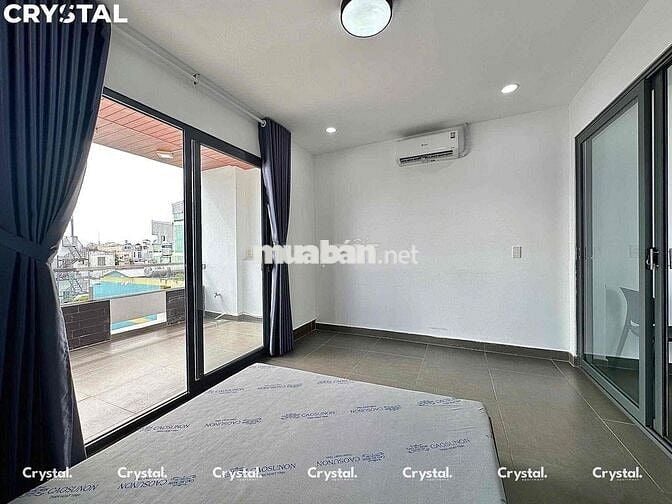 CHDV full nội thất studio và 1pn ban công, cửa sổ mới 100% ngay