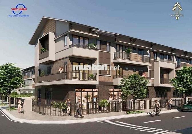 💥 HOT NHẤT THE GREENERY 2 – CĂN LIỀN KỀ 2 MẶT THOÁNG CHỈ 5,7 TỶ