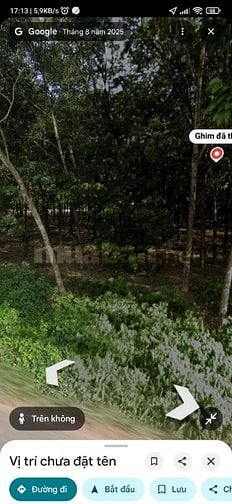Bán đất 6515m2. Mặt tiền đường nhựa lớn 50, 6m. Thích hợp kinh doanh