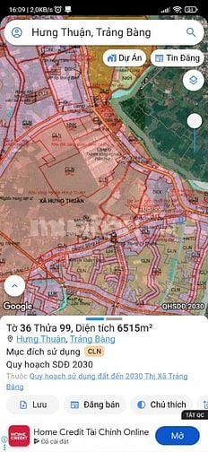 Bán đất 6515m2. Mặt tiền đường nhựa lớn 50, 6m. Thích hợp kinh doanh