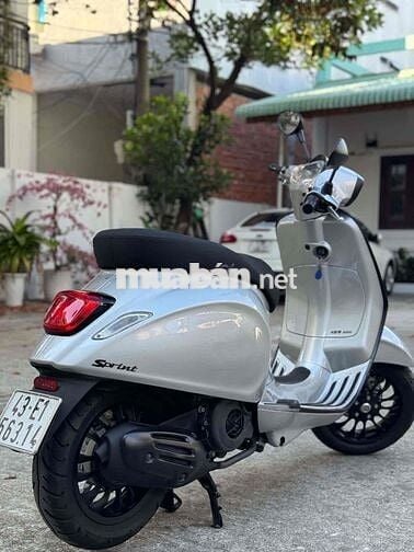 Vespa Sprint 2020 Bạc portcher phanh ABS Đèn LED