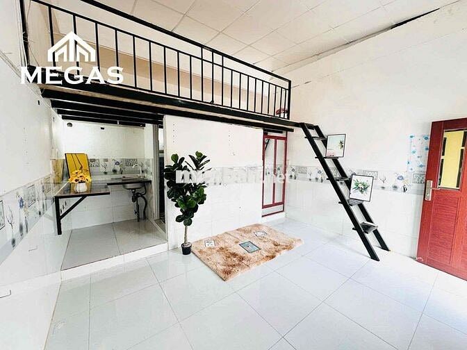 Phòng Sinh Viên ĐH MỞ GIA PHÚ  gần Vòng Xoay Phú Lâm - Hậu Giang Q6