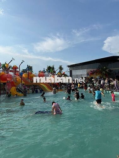 Đất nền sổ đỏ, 5x16, mặt tiền đường nhựa 20m, ven sông thoáng mát