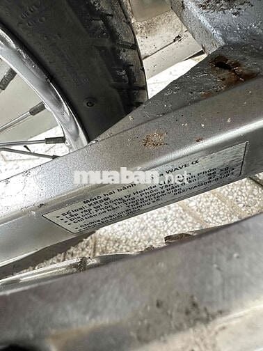 Honda Wave Alpha 2004 Đỏ bstp 9chủ