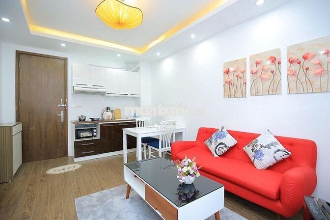 Toà nhà căn hộ phố Liễu Giai, Linh Lang cho thuê căn hộ gần Lotte.