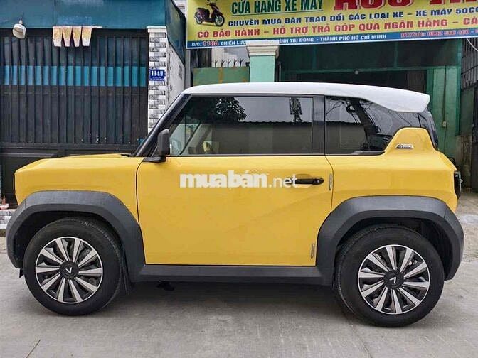 Vinfast VF3 2025 Vàng Pin thuê xe đẹp bao check